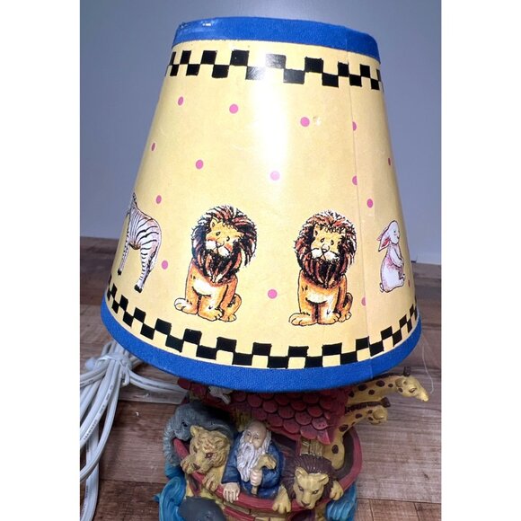 Noahs Ark Decorative Table Lamp Childrens Room Nursery Lighting - Picture 6 of 12